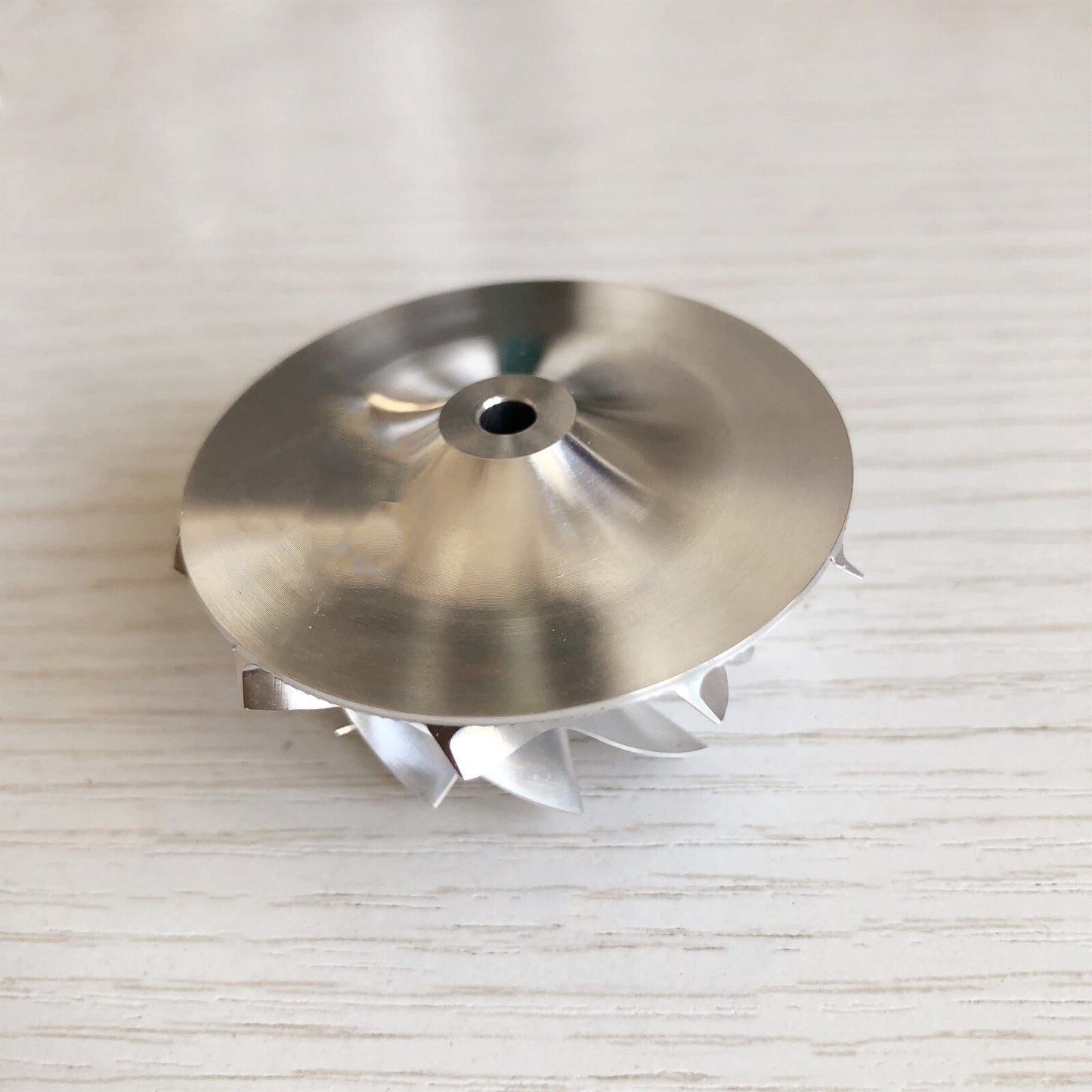 GT12 36.35/49.00 mm 10+0 Blade High-Performance Turbine Billet Compressor Wheel