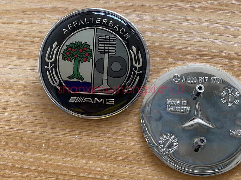 1 for Mercedes-Benz CLK CLLS E ML GL front badge black EMBLEM Affalterbach