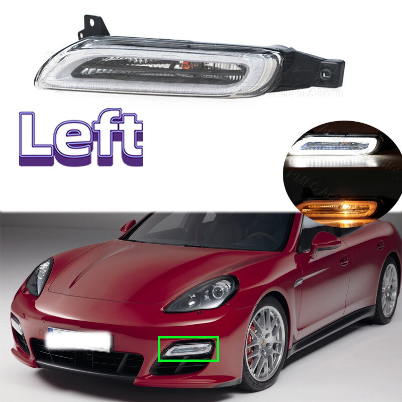 Left DRL LED Daytime Running Lamp for Porsche for Panamera 970 Turbo GTS 2010-2013