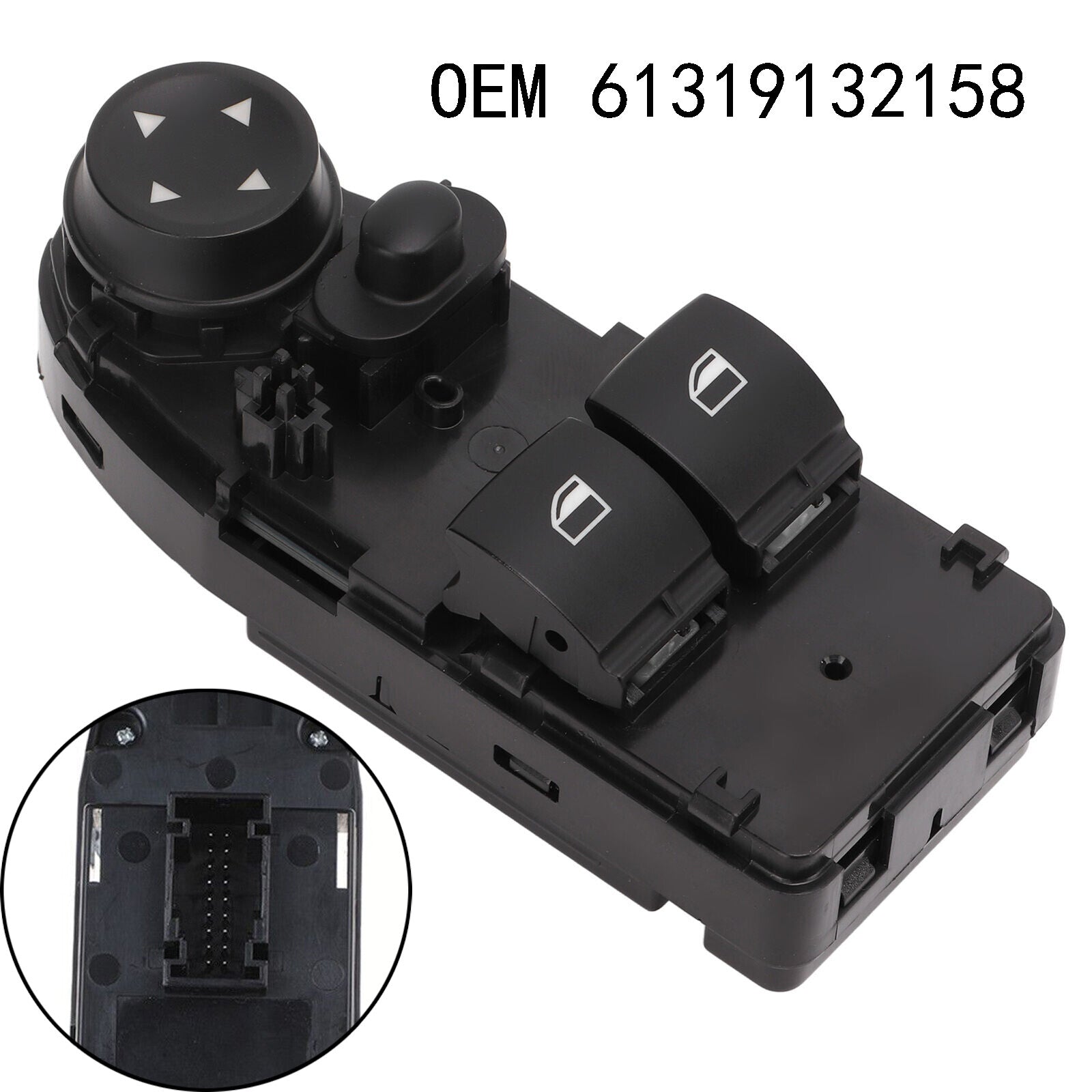For BWM 3 Series E92 LCI Master Power Window Switch Driver Side 61319132158 NEW