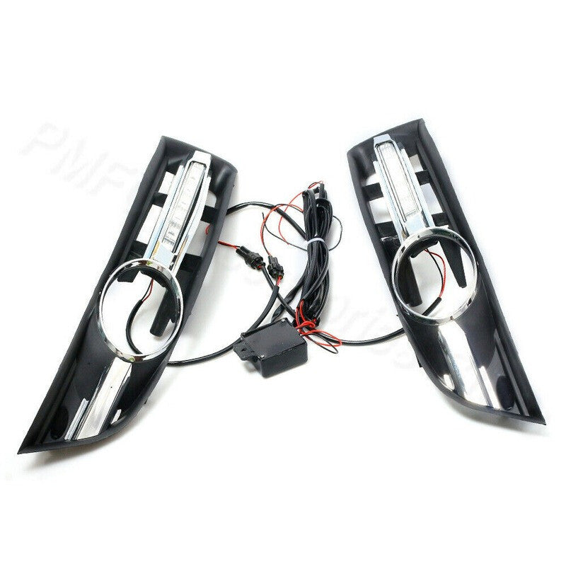 for VW for Passat B6 2006-2011 LED DRL Daytime Running Light Waterproof Car-styling