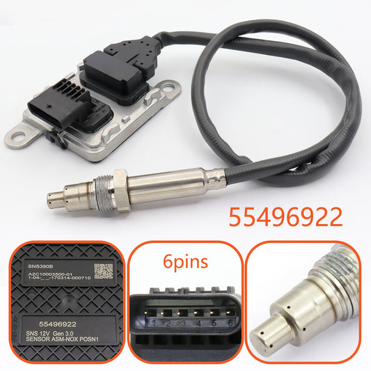 Nox sensor 55496922 is compatible with for Chevrolet Colorado for GMC for Canyon 2.8L-L4 Turbo 16-19