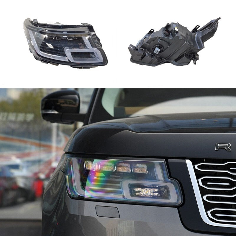2018-2022 4 Lens Headlight Assembly for Land Rover for Range Rover Vogue L405 Lamp