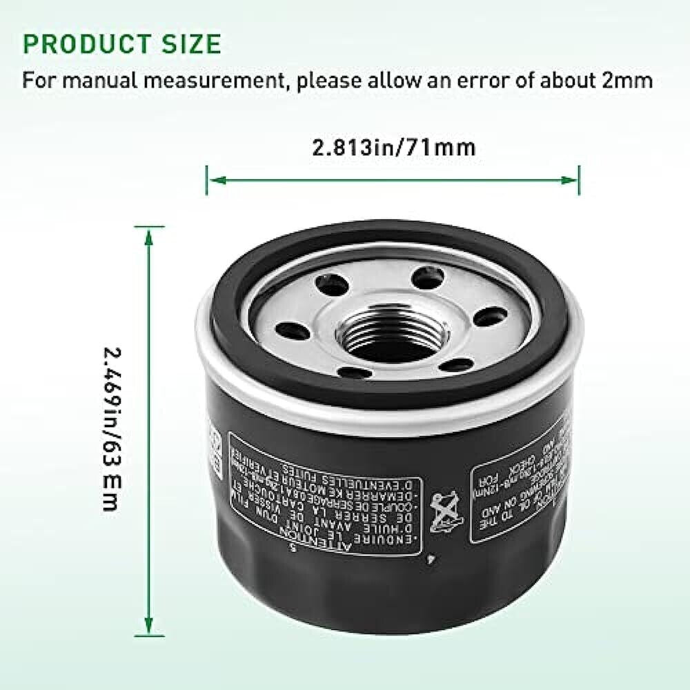 5dm-13440-00 Oil Filter for Yamaha YFM700K Kodiak 708 2016-2018 YFM700K Kodiak