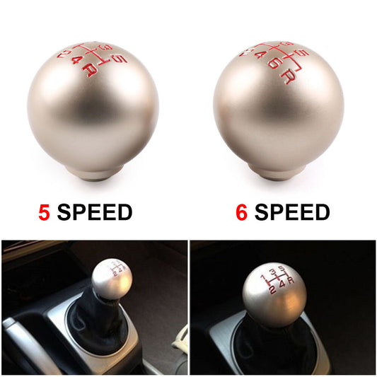 5 6 Speed Aluminum Shift Knob Car Gear Shifter for JDM for Honda for Civic FD2 Type-R