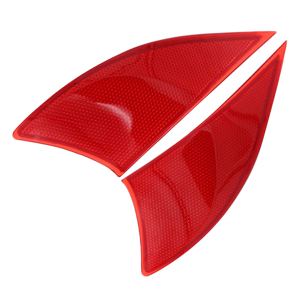 Pair NEW Red Rear Bumper Reflector Left Right For 14-up for Lexus IS250 IS300 IS350