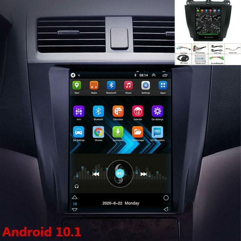 For 03-07 Android 10.1 Car Radio GPS Vertical 9.7 Wifi 2+32GB FM for Honda Accord