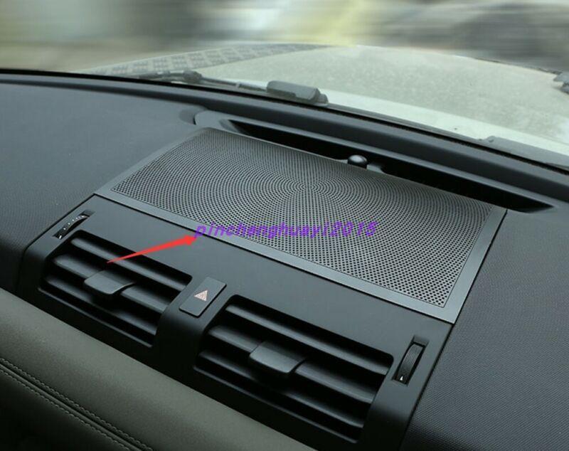 Black titanium alloy Consoel stereo speaker frame for Land Rover for Defender 110 2020-21