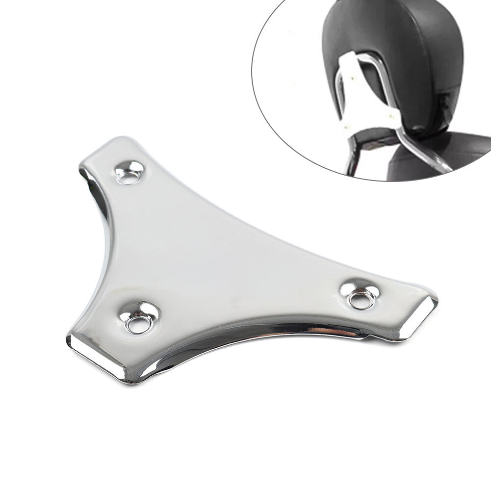 Rear Backrest Pad Mount Plate Bracket for Harley Electra Road Street Glide 1997+