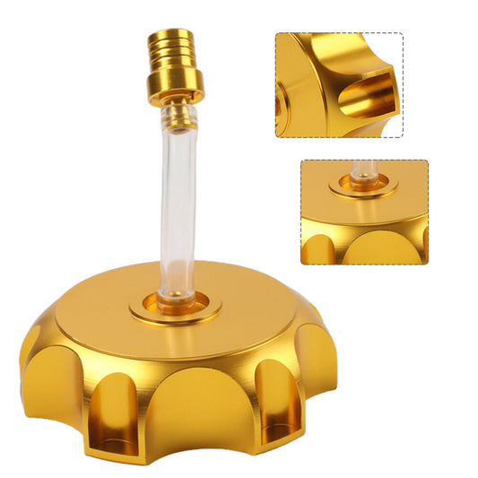 Gas Fuel Tank Cap Gold for Honda for Yamaha Taotao SSR Apollo ATV BIKE 70 125 150cc