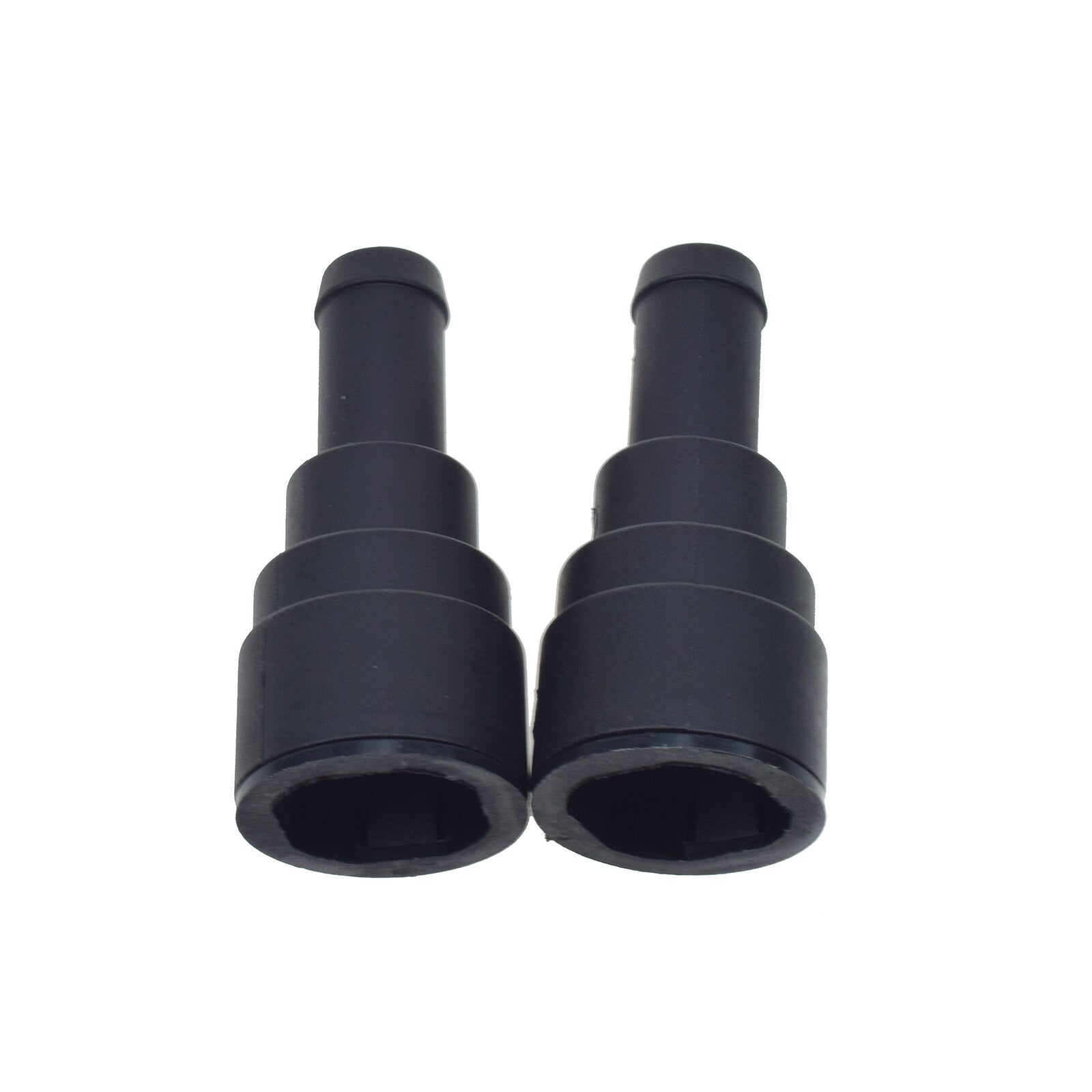 2PCS Heater Core Coolant Hose Connector Black 15032062 for Chevy Tahoe for GMC for Yukon