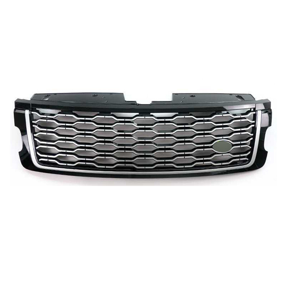 Front Grill Bumper Upper Grille for Land Rover for Range Rover L405 2018-2022 Silver