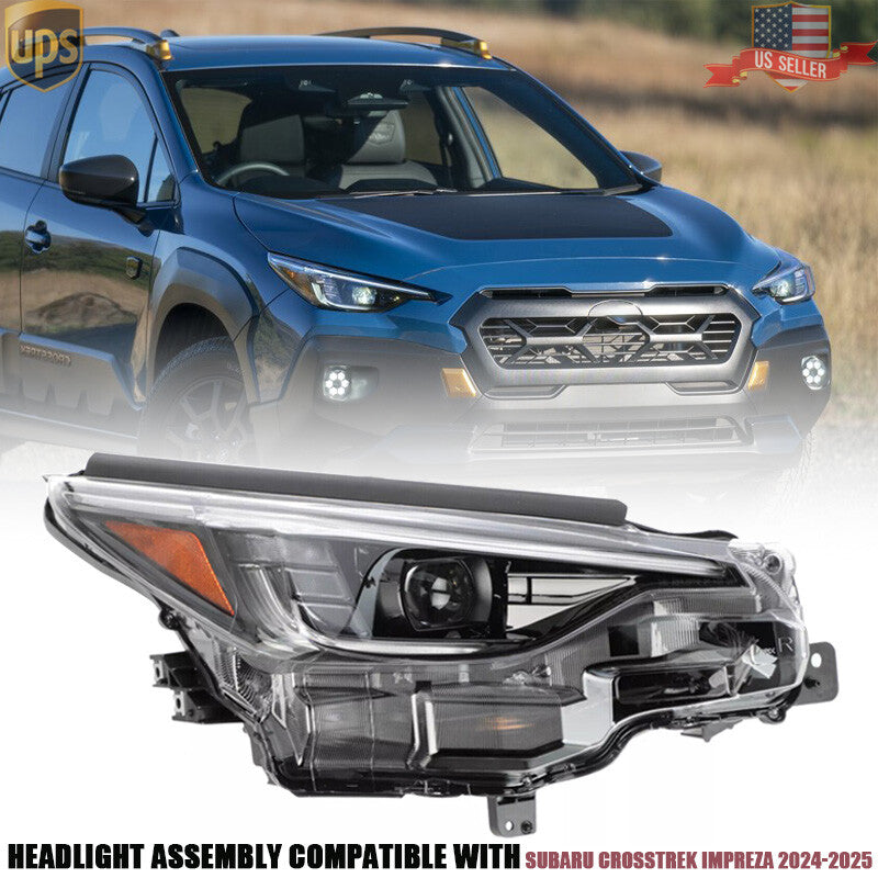 84002FN00A Headlight Assy for Subaru 2024-2025 Crosstrek Impreza Passenger Side