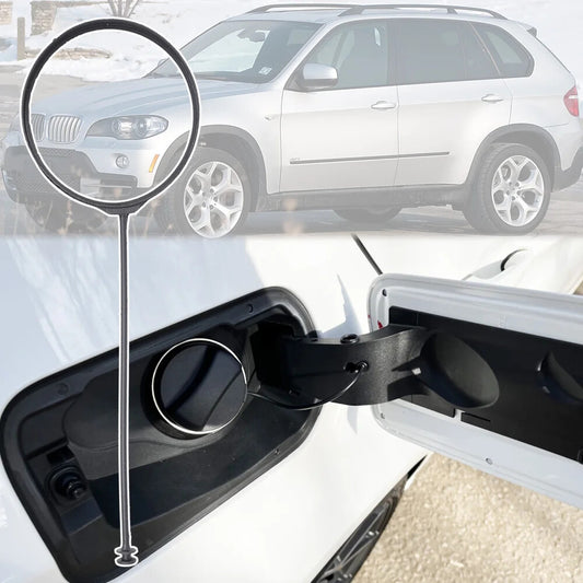 for BMW X1 X5 Fuel Gas Tank Filler Cap Filler Cord Tether Rope Strap Band Cable