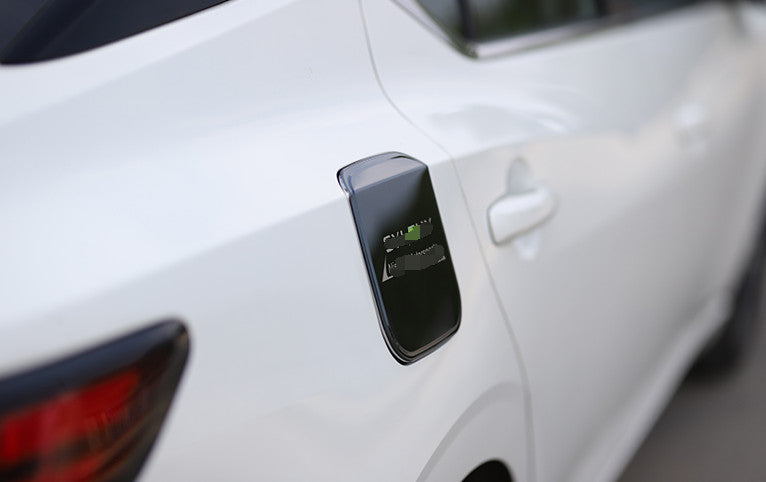 For 2020-24 for Nissan Sylphy Sentra Glossy Black outer Fuel tank cap oil gas cover