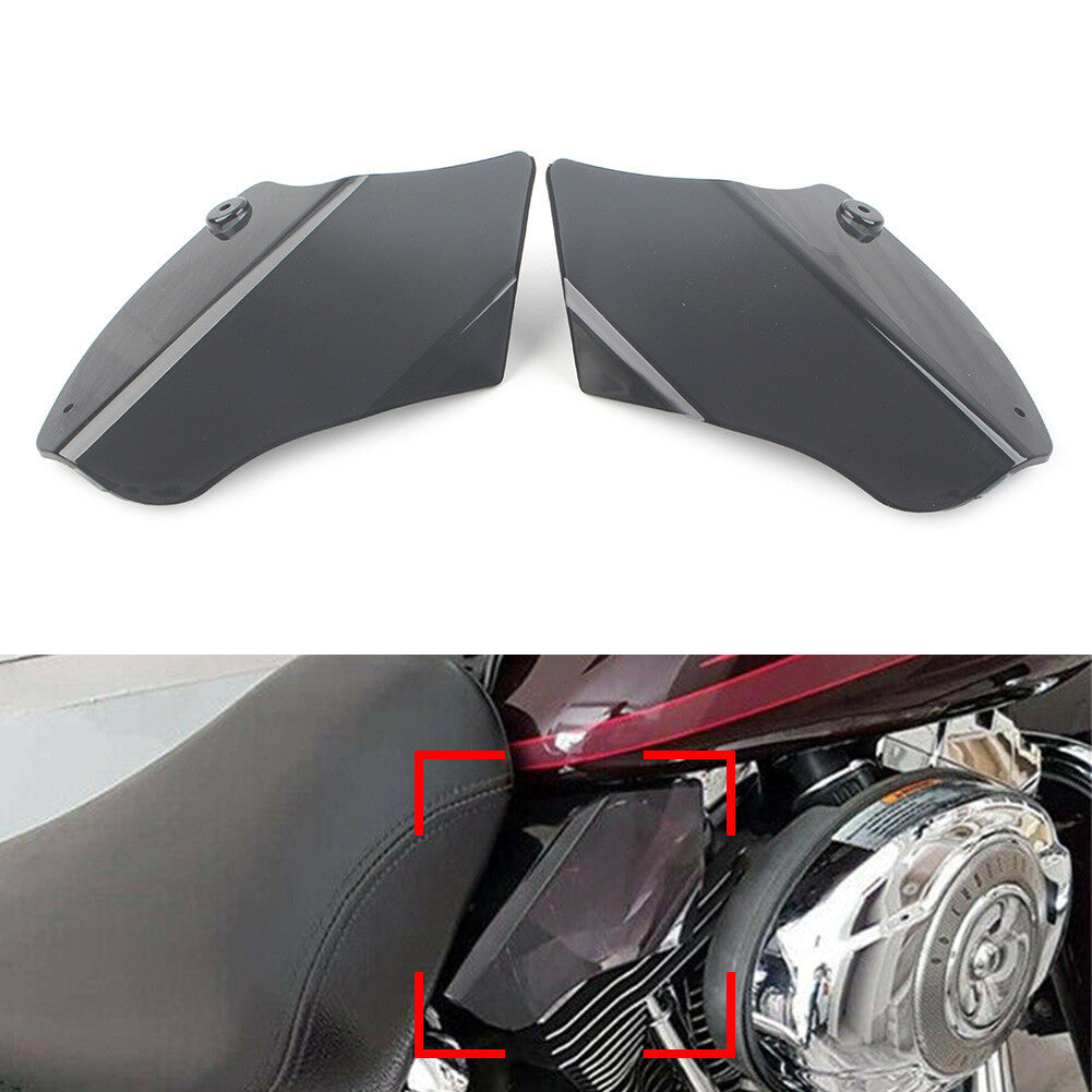 2 x Sattelschilde Hitzeabweiser f¨¹r for Harley Softail Fatboy FLSTF Tan