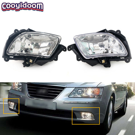 For 2008-10 for Hyundai Sonata NF Ser 2 Front bumper Fog Lamps Driving light LHRH