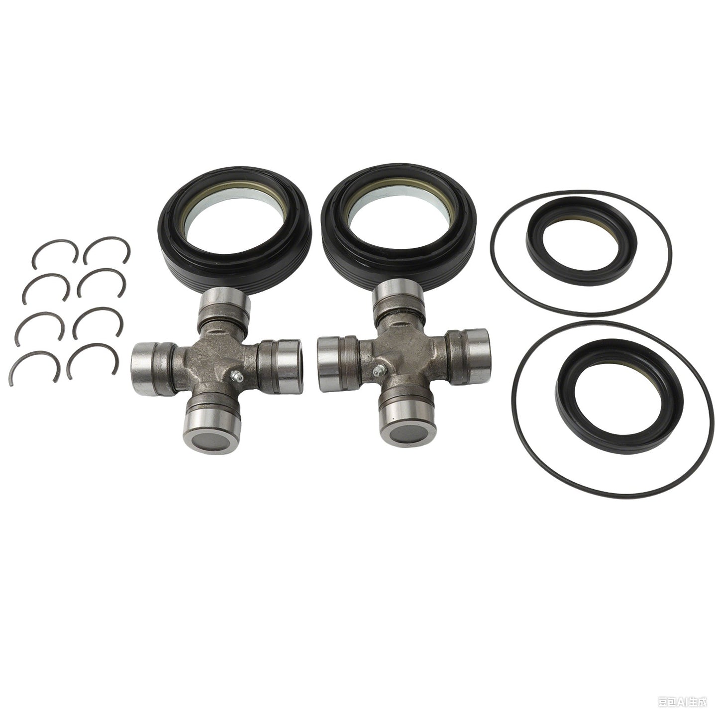 1-piece kit for 98-05 for Ford F250 F350 Super Mission front axle seal and U-joint