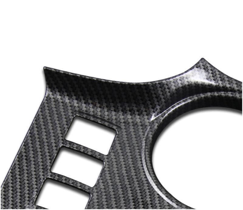 for Toyota Highlander 2014-2019 Carbon Fiber Print Console Gear Shift Panel 1pcs