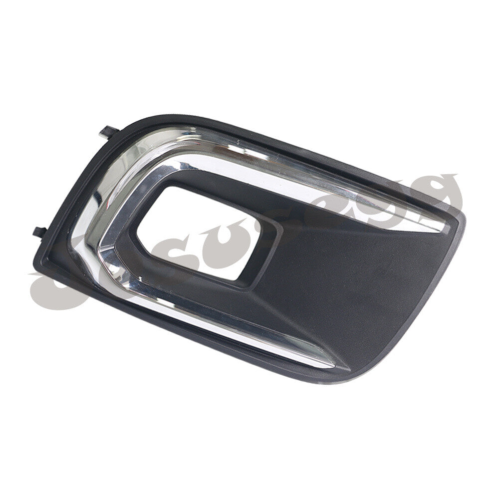 Front Left Bumper Foglight Bezel Cover Chrome Trim Fits for Toyota Sequoia 2018-2021