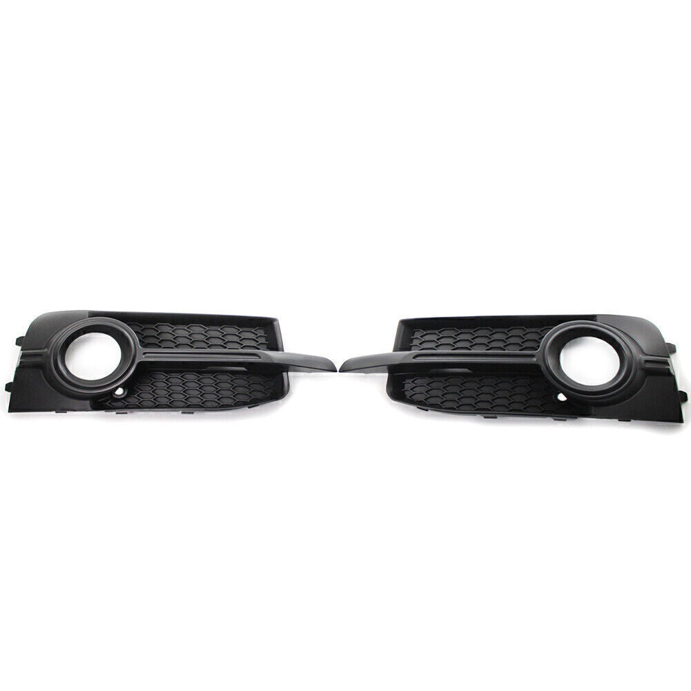 Honeycomb Front Bumper Fog Light Grille for AUDI A1 8X 2011-2014 S-Line Black cl