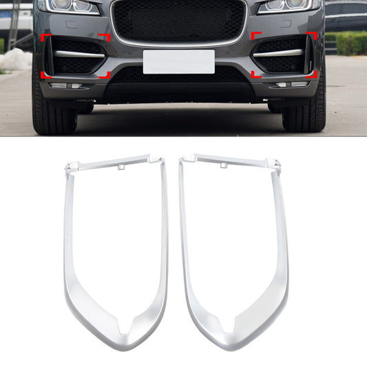 Fog Lights Fog Lamp Molding Frame Bezel Cover for Jaguar F-Pace R Sport 2016-20