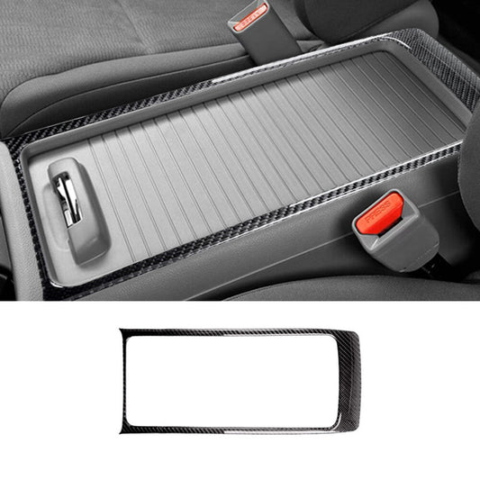 Carbon Fiber Center Cup Holder Frame Cover Trim for Honda CRV CR-V 2012-2014