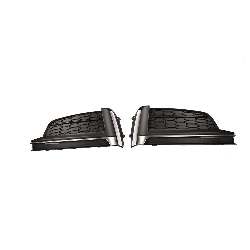 Front LHRH Bumper Outer Grille Bezel Cover Fit for Audi S5 A5 2018-2019 US