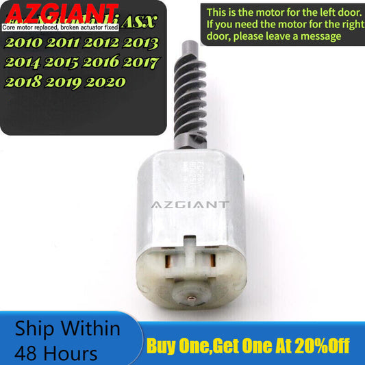Central door lock actuator suitable for Mitsubishi ASX 2010 - 2020 and Triton MK5 2015 - 2020.
