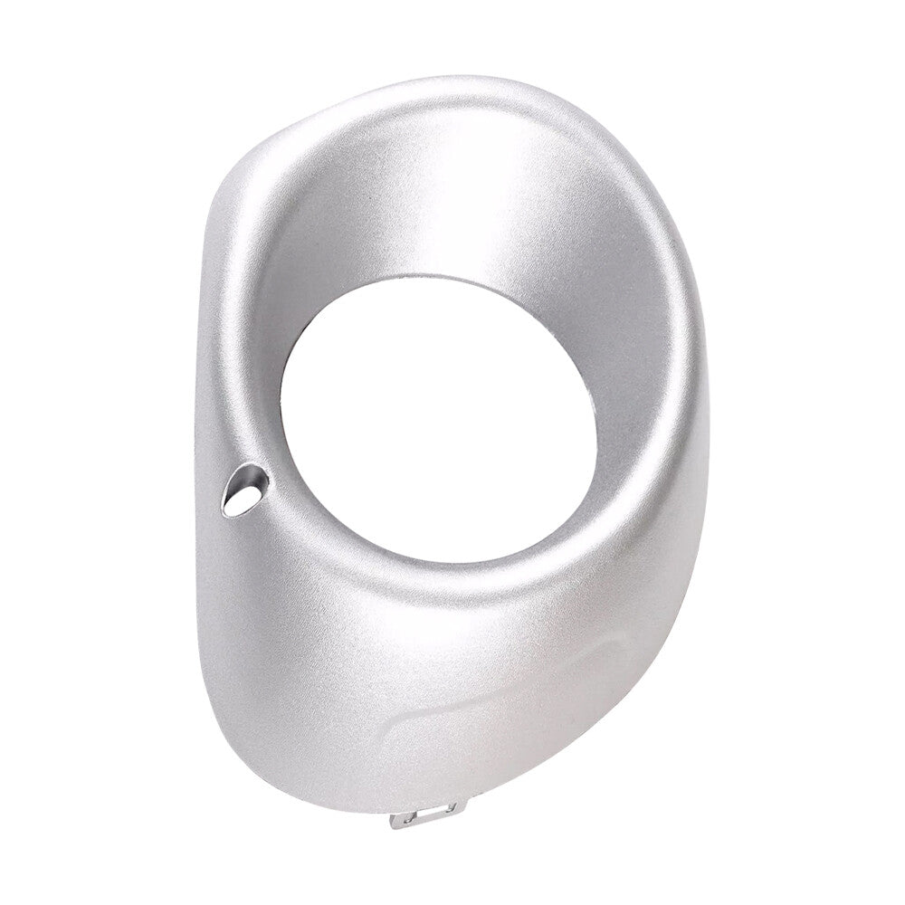 Front Bumper Fog Light Cover Driver Side Silver for Outlander 2013-2015 Plastic