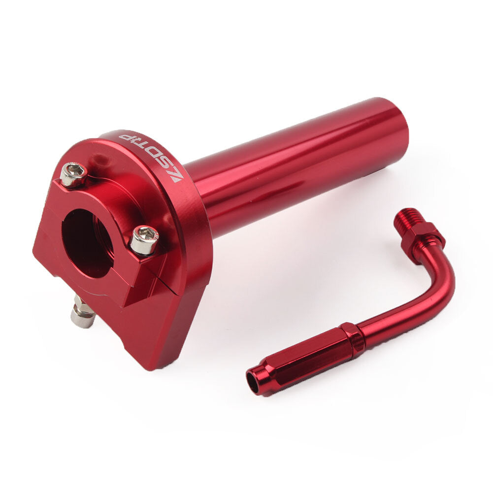 90¡ã Accelerator Throttle Cable Adjuster w/Handgrip Twist Throttle Motor Red