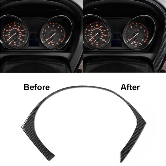 Carbon Fiber Interior Speedometer Surround Cover Trim for BMW Z4 E89 2009-2016