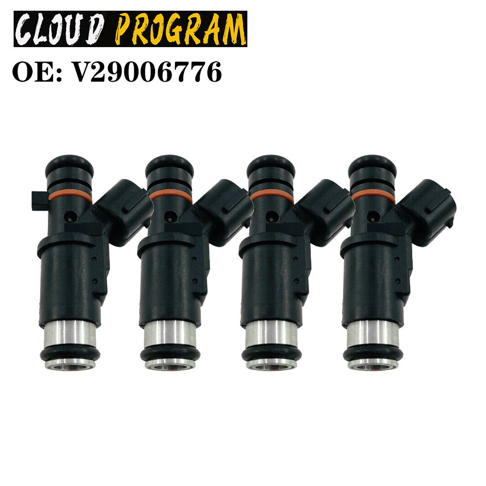 4pcs/lot Fuel Injector V29006776 01F030 for Peugeot 206