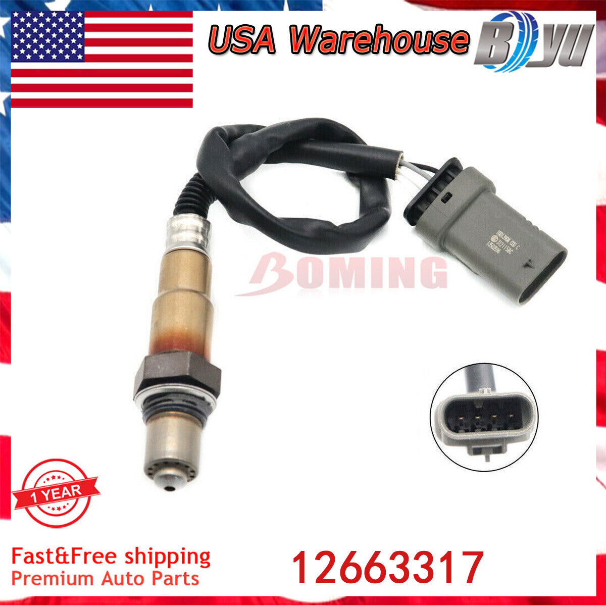 New 12663317 Oxygen O2 Sensor For Malibu for Chevrolet for Cruze for Buick Volt for GMC Terrain