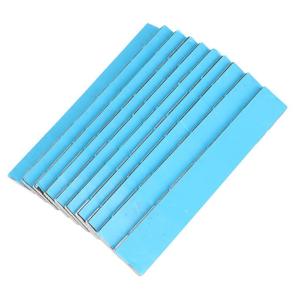 For Auto Car Truck Motor Van Strip Stick on Wheel Balance Weights Silver 10x