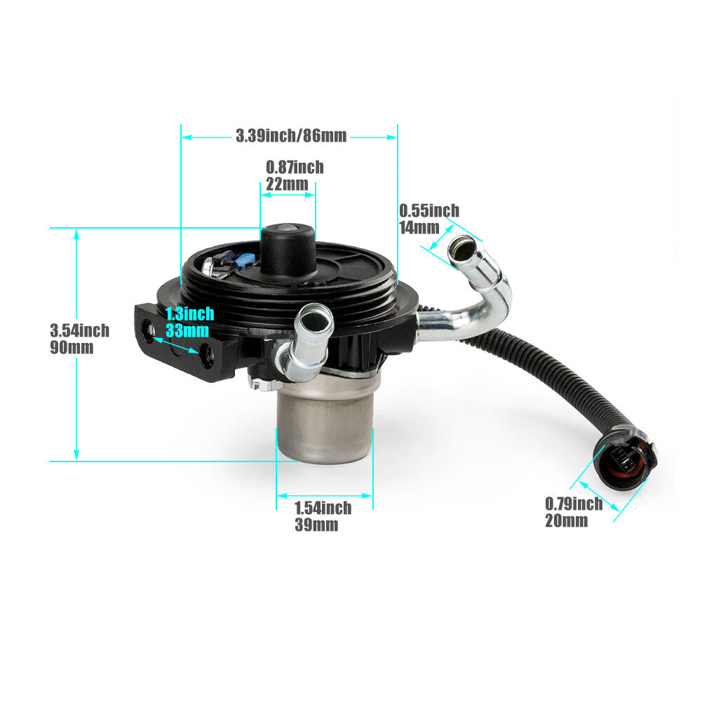 Fuel filter head assembly with heater 12642623 12664429 for Chevrolet Silverado