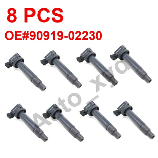 8PCS Ignition Coil 90919-02230 for Lexus GS430/GX470/LS430/LX470/SC430 for TOYOTA