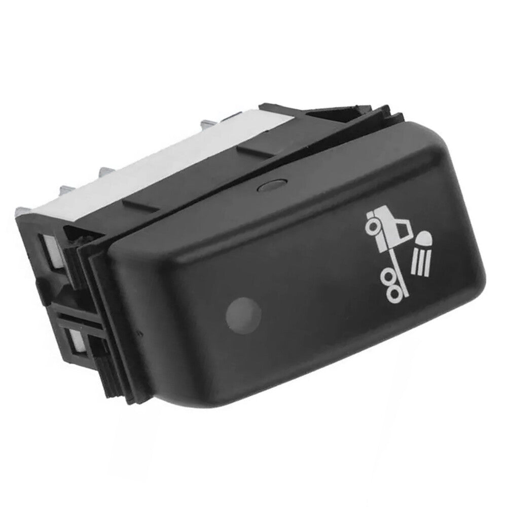 Rear Headlight Switch Rocker Switch Button P27-1040-11 for Kenworth Trunk Black