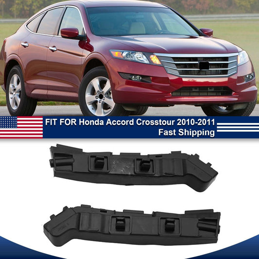 for Honda Accord 2010-2011 Crosstour Front Bumper Retainer Support Bracket 2pcs
