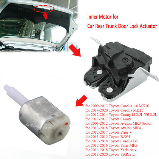 Trunk Door Lock Latch Actuator Motor for Toyota for Corolla for Camry for Avalon Prius RAV4
