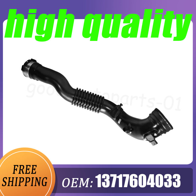 Intake hose, intercooler to throttle housing, suitable for BMW F22, F25, F26, F34. 13717604033