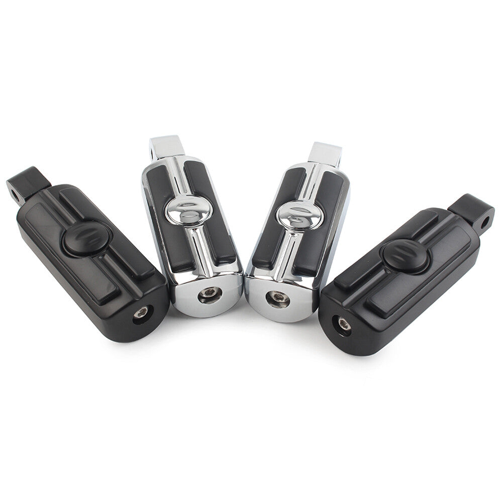 2xhintere Fu?rasten Fu?rasten Fu?rasten Pedale f¨¹r for Honda VTX 1800 2002-08 Chrome