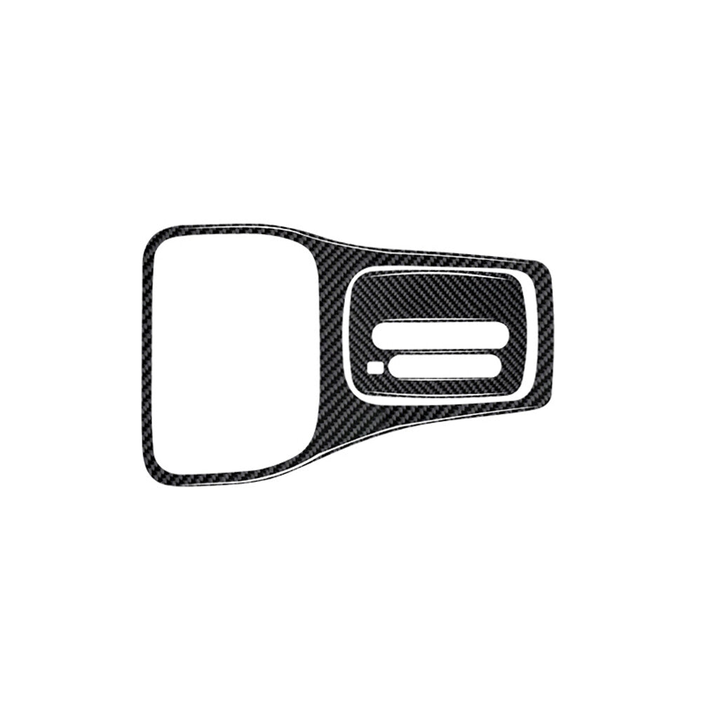 Carbon Fiber Interior Gear Shift Panel Cover Trim for Honda for Civic 1999-2000