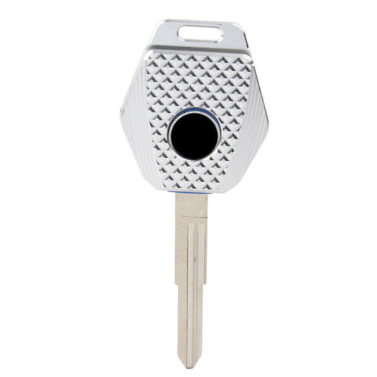 CNC Aluminum Key Ring Cover Case for Honda VFR800 CB600 CBR1000RR Sliver