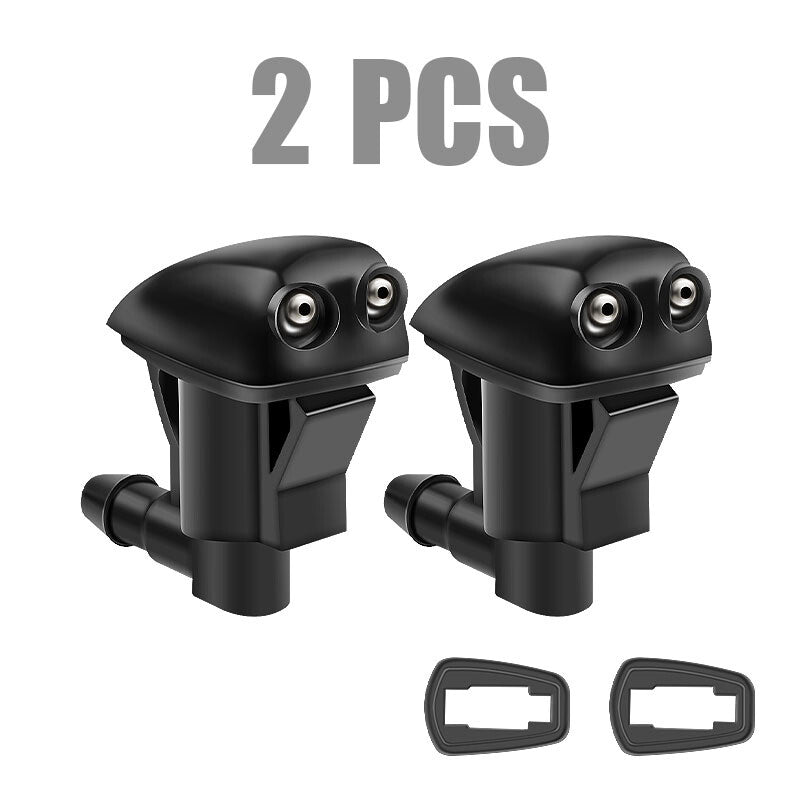 2X Adjustable Front Windshield Car Washer Nozzle Wiper Water Spray Jet Universal