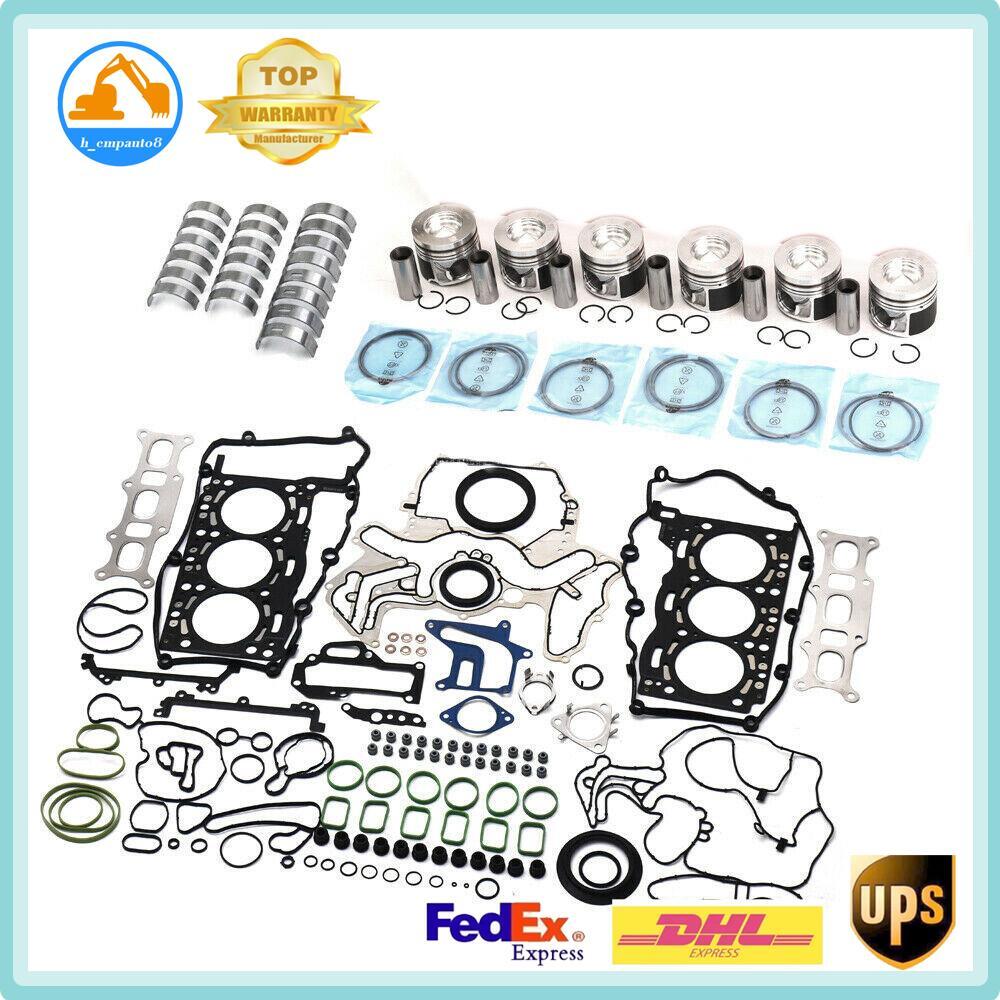 3.0L Engine Overhaul Pistons Rebuild Kit for Audi for VW for Porsche Q5 Q7 V6 CKV CJG