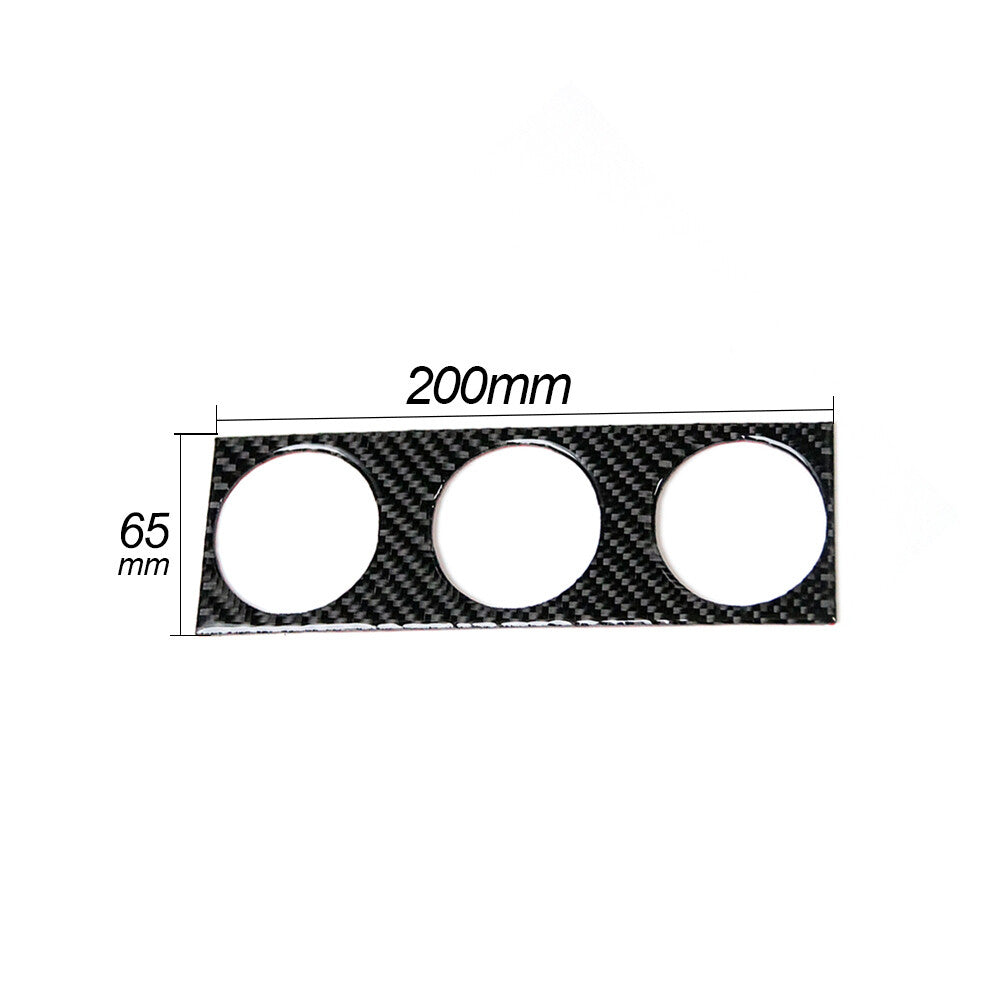 Carbon Fiber Central A/C Button Cover Trim for Dodge Journey 2009-2010 SXT SE