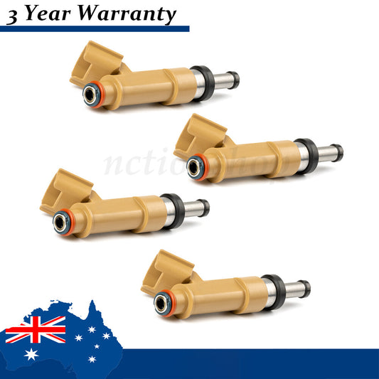 4x 23250-0T020 For 09-19 for Toyota for Corolla Matrix for Pontiac for Scion 1.8L Fuel Injectors