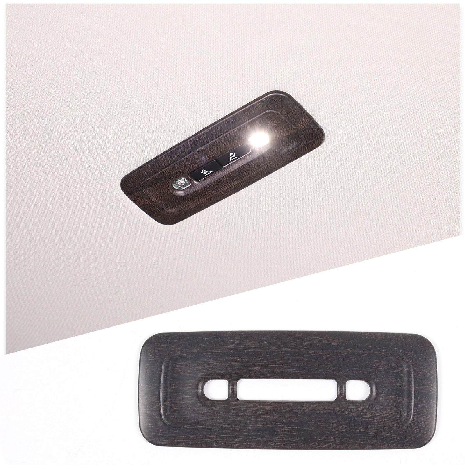 Silver alloy air conditioning volume control knob ring trim for Ford Maverick 2022-2023
