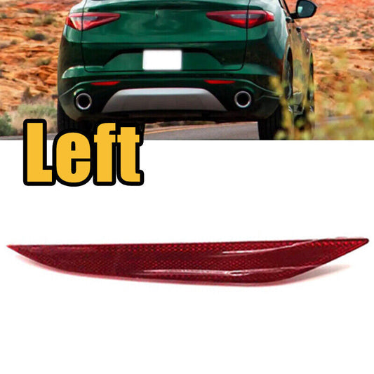 for Alfa Romeo for Stelvio 2017 2018-2022 Left Rear Bumper Reflector Rear Brake Lamp